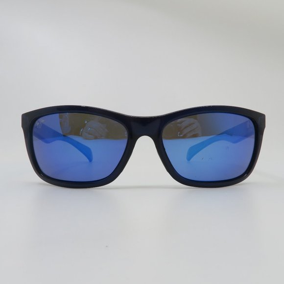 Maui Jim Other - Maui Jim PUHI MJ 785-08A Dark Blue/Blue Hawaii Polarized Sunglasses Pre-owned